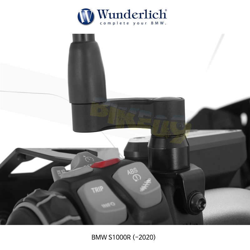 분덜리히 BMW 모토라드 S1000R (-2020) 미러 확장킷 세트 (블랙) 26100-002