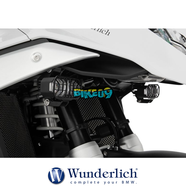 분덜리히 BMW R1300GS 마이크로플루터 3.0 보조 헤드라이트 블랙 - 오토바이 튜닝 부품 13290-002