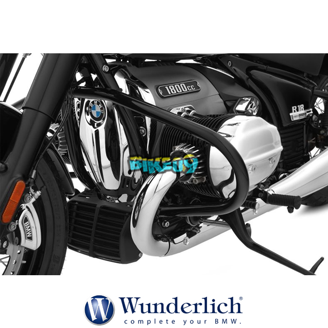 분덜리히 BMW R18 엔진 프로텍션 바 블랙 - 오토바이 튜닝 부품 18100-102