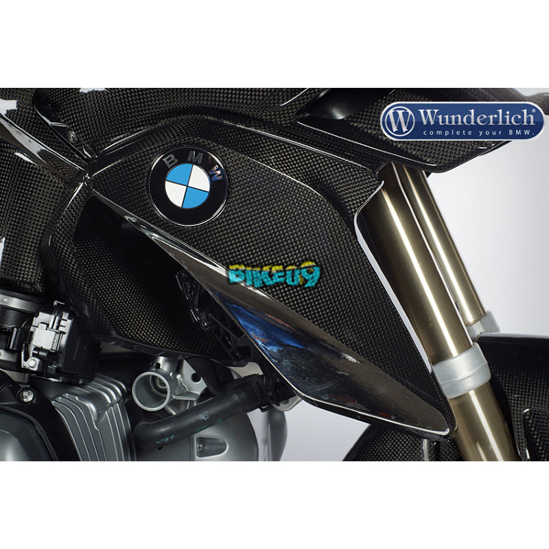 분덜리히 BMW 모토라드 림버거 라디에이터 커버 (BMW 앰블럼 캐리어) - 오토바이 튜닝 부품  43787-000