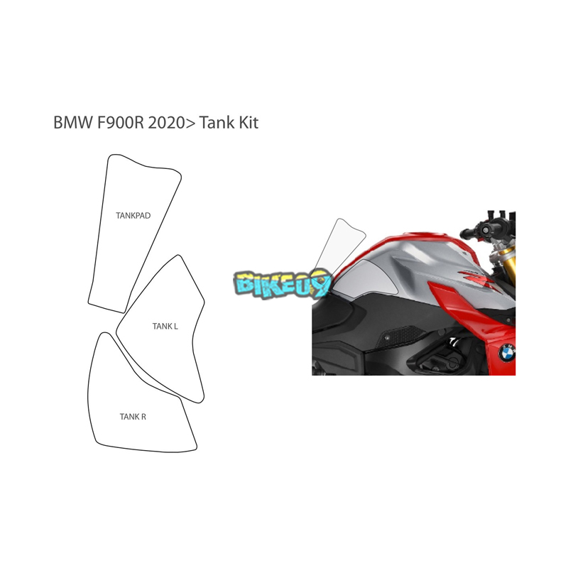 분덜리히 BMW 모토라드 탱크 프로텍션 프리미엄쉴드 - 오토바이 튜닝 부품  33332-300