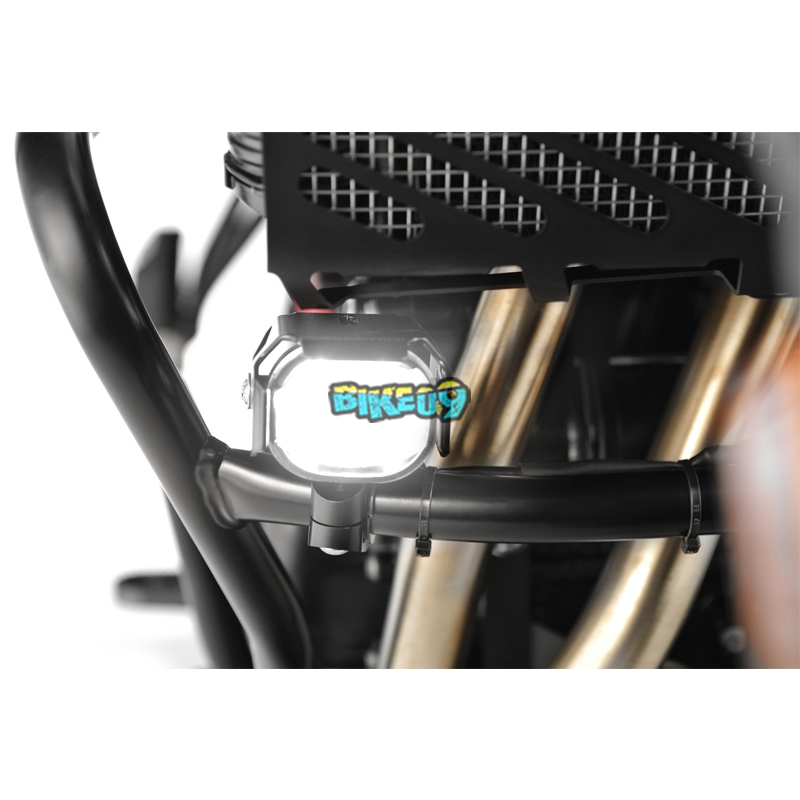분덜리히 BMW 모토라드 마이크로플루터 LED auxiliary 헤드라이터 for 프로텍션 바 - 오토바이 튜닝 부품  28380-202