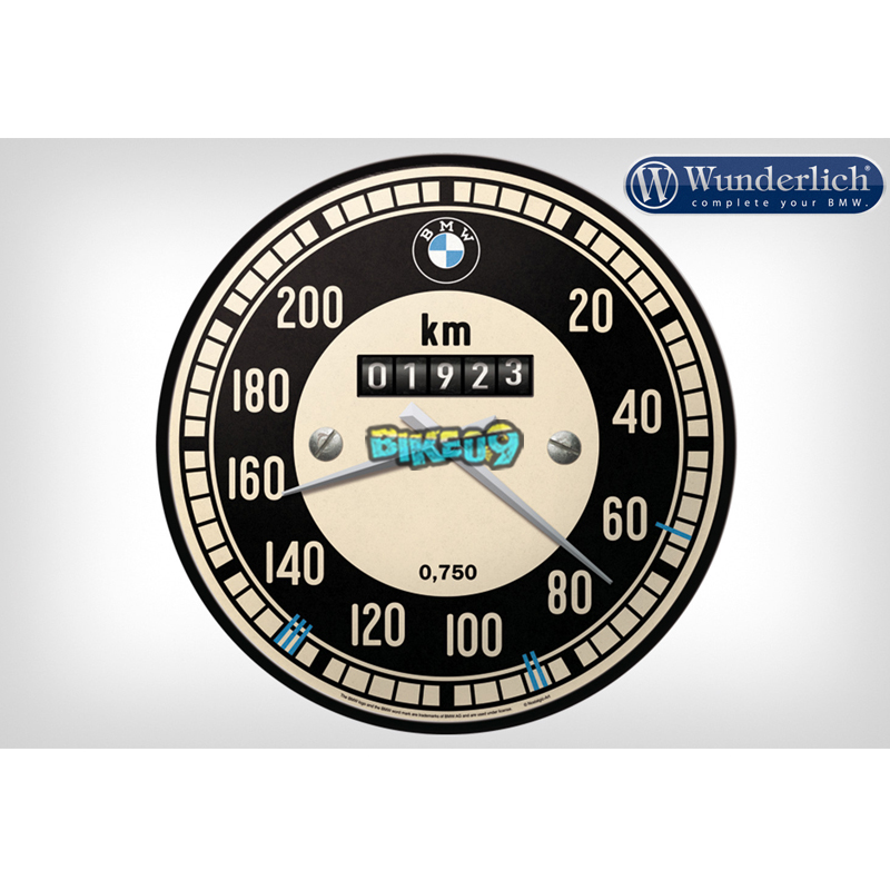 분덜리히 BMW 모토라드 BMW Speedometer 벽 시계 - Nostalgic Art - 오토바이 튜닝 부품  25320-102