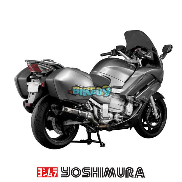 요시무라 야마하 FJR1300 ABS 13-22 스트리트 Exhaust 시스템 (Signature, 슬립 온, R-77, Dual)  - 머플러 오토바이 튜닝 부품 13150E0220