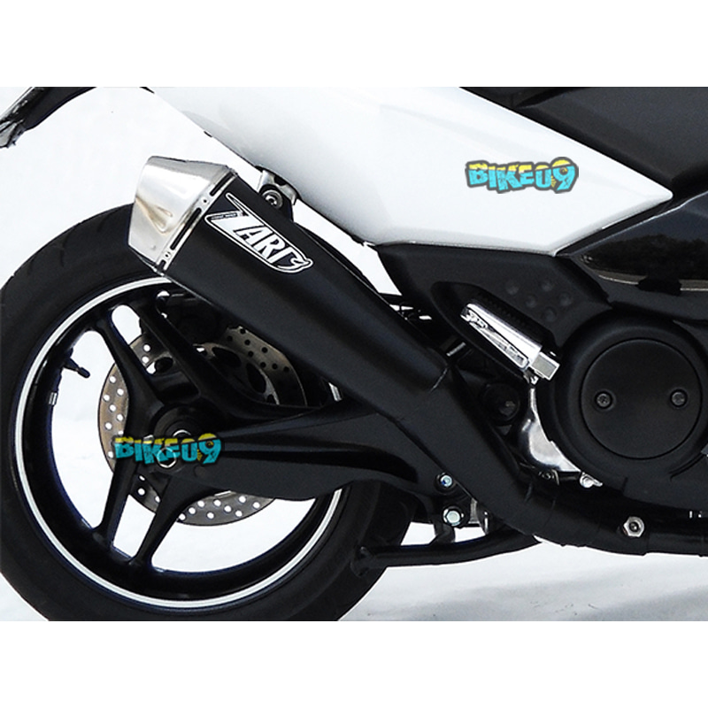 쟈드 스테인리스 스틸 블랙 호모로게이트 야마하 T 멕스 500 (00-03) 컴플리트 시스템 - 오토바이 머플러 배기 ZY093SKO-B